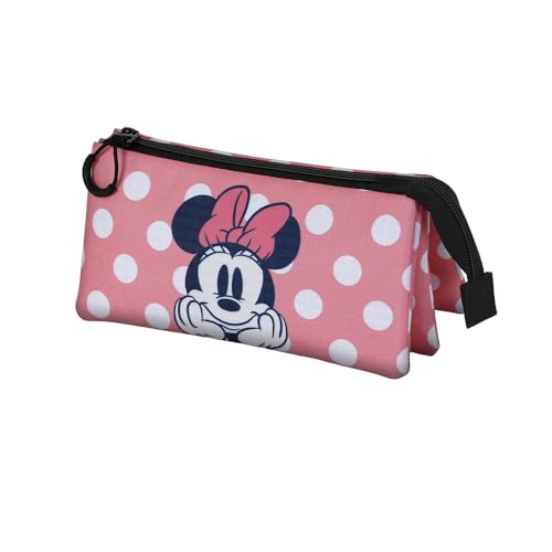 Minnie Maus Closer-Dreifach Federmäppchen, Rosa, 23 x 11 cm Minnie Maus Closer-Dreifach Federmäppchen, Rosa, 23 x 11 cm von Disney