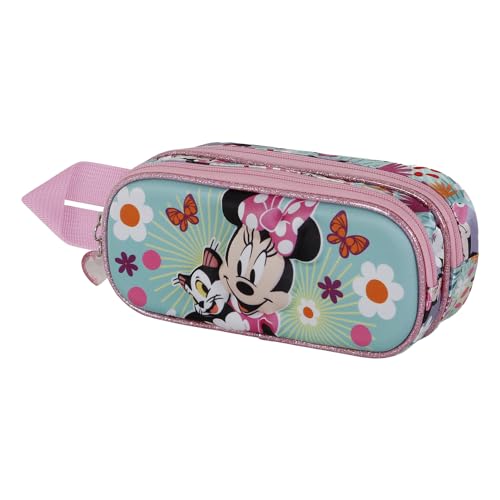 Disney Minnie Maus Figaro-3D Doppelfedermäppchen, Rosa, 22 x 9,5 cm Disney Minnie Maus Figaro-3D Doppelfedermäppchen, Rosa, 22 x 9,5 cm von Disney