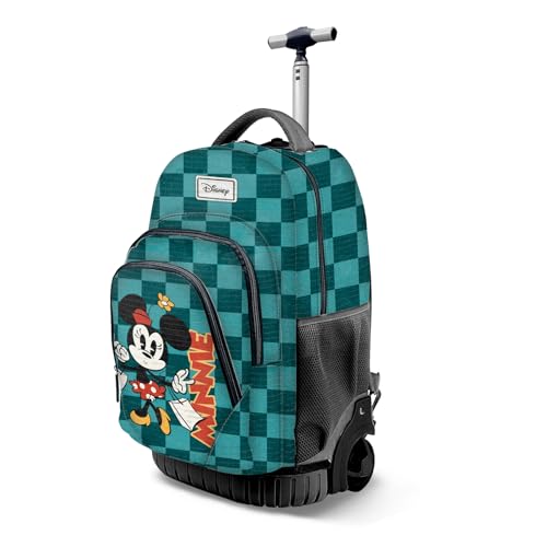 Disney Unisex Kinder Disney Fan Gts Trolley-Rucksack Fan GTS Trolley-Rucksack Indigo, Minnie Türkis Karomuster, Einheitsgröße Disney Unisex Kinder Disney Fan Gts Trolley-Rucksack Fan GTS Trolley-Rucksack Indigo, Minnie Türkis Karomuster, Einheitsgröße von Disney