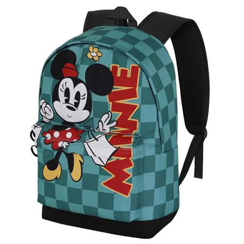 Minnie Maus Indigo-Fan HS Rucksack 2.2, Türkis, 31 x 44 cm, Kapazität 24 L von Disney