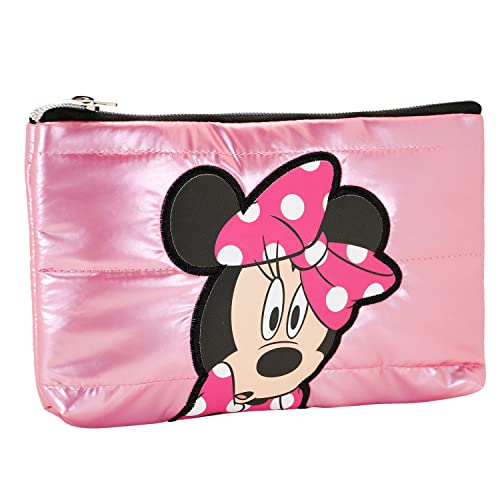 Minnie Maus Shoes-Padding Flaches Federmäppchen, Rosa von Disney