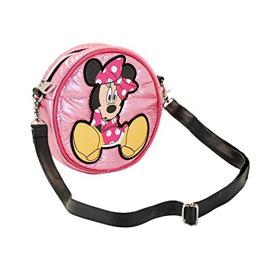 Minnie Maus Shoes-Padding Runde Schultertasche, Rosa Minnie Maus Shoes-Padding Runde Schultertasche, Rosa von Disney