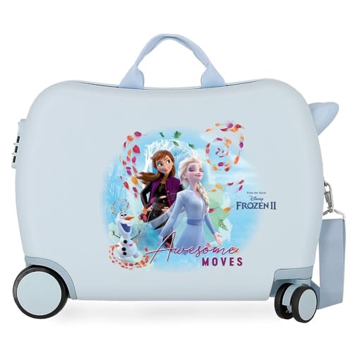 Disney Frozen Die Eiskönigin Awesome Moves Kinder-Koffer Blau 50x38x20 cms Hartschalen ABS Kombinationsschloss 34L 2,1Kgs 4 Räder Handgepäck Disney Frozen Die Eiskönigin Awesome Moves Kinder-Koffer Blau 50x38x20 cms Hartschalen ABS Kombinationsschloss 34L 2,1Kgs 4 Räder Handgepäck von Disney
