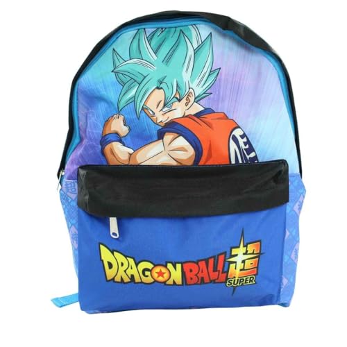 Sac à DOS Dragon Ball Z – Sac à DOS 38x27x16 – Idéal Pour École et Loisirs – Größe Einheitsgröße – Blau von Disney