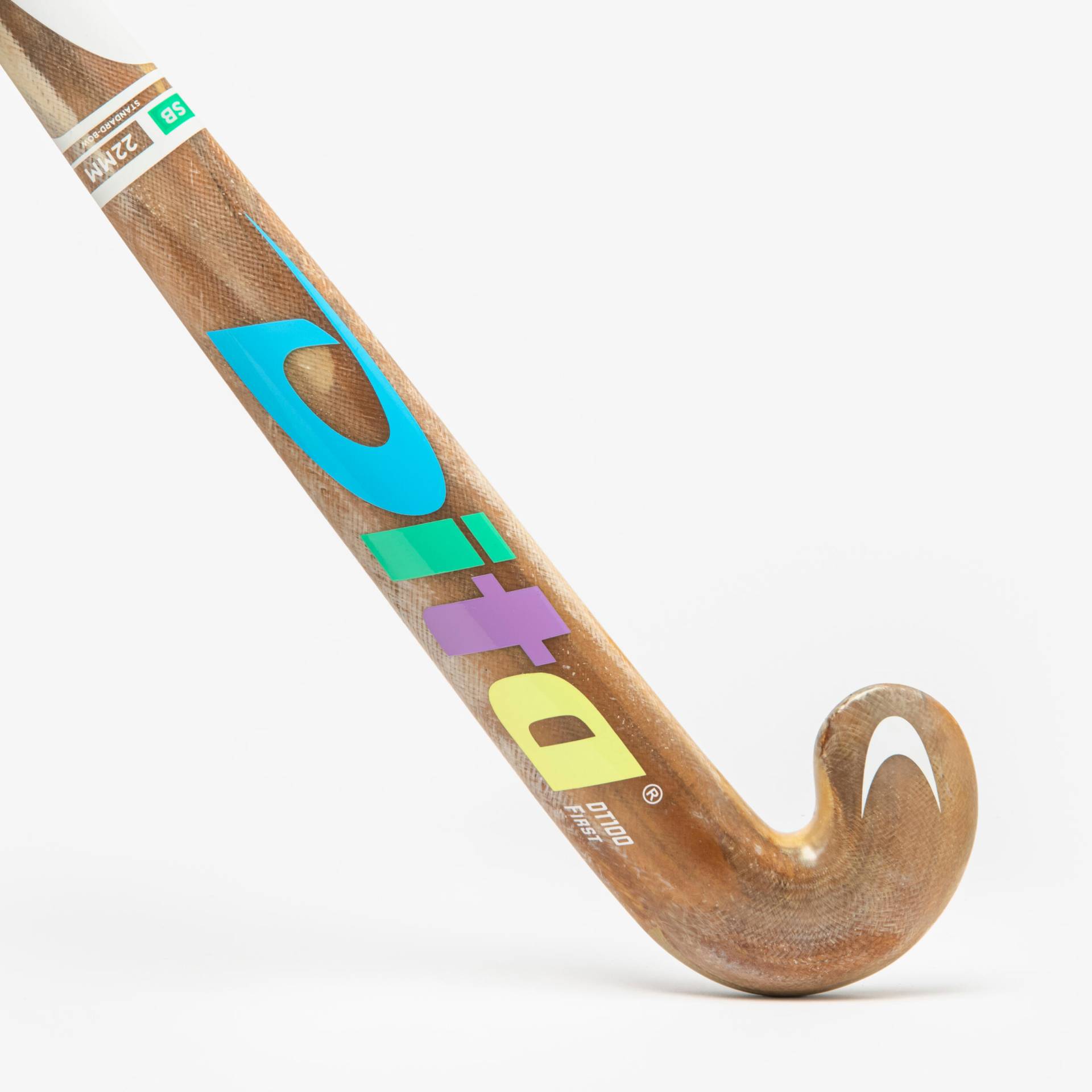 Kinder Feldhockeyschläger Holz - DT100 mehrfarbig Kinder Feldhockeyschläger Holz - DT100 mehrfarbig von Dita