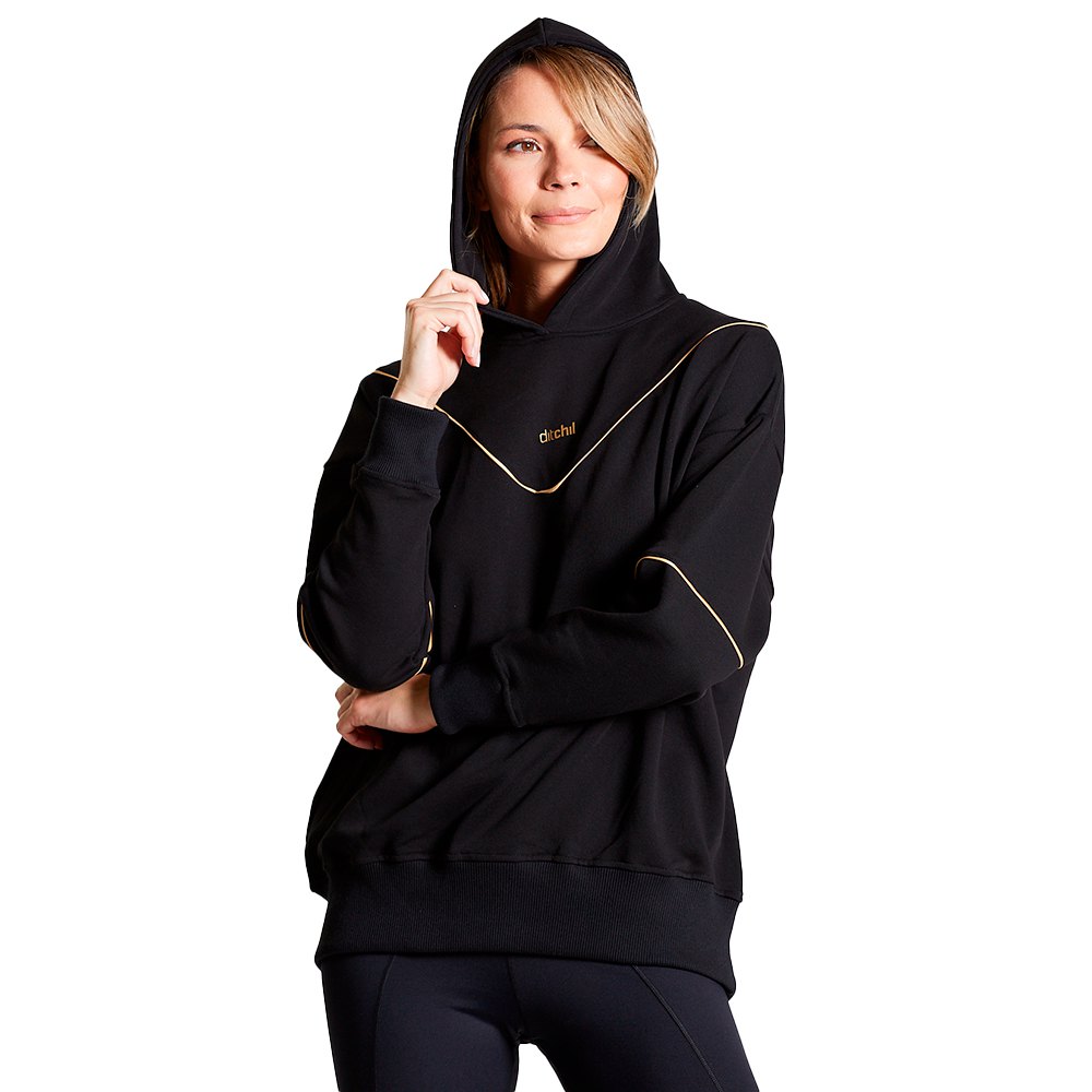 Ditchil Bright Hoodie Schwarz S Frau von Ditchil