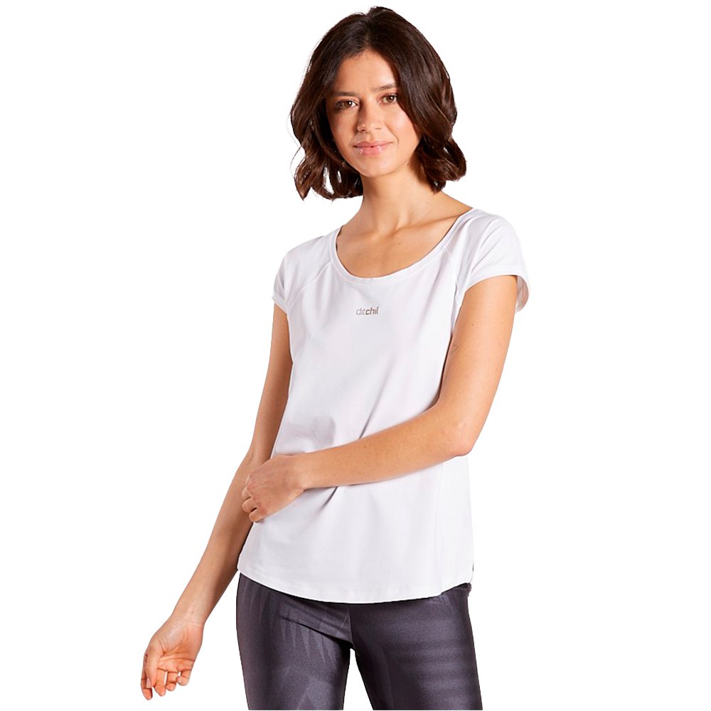 Ditchil Inspiring Short Sleeve T-shirt Weiß L Frau von Ditchil