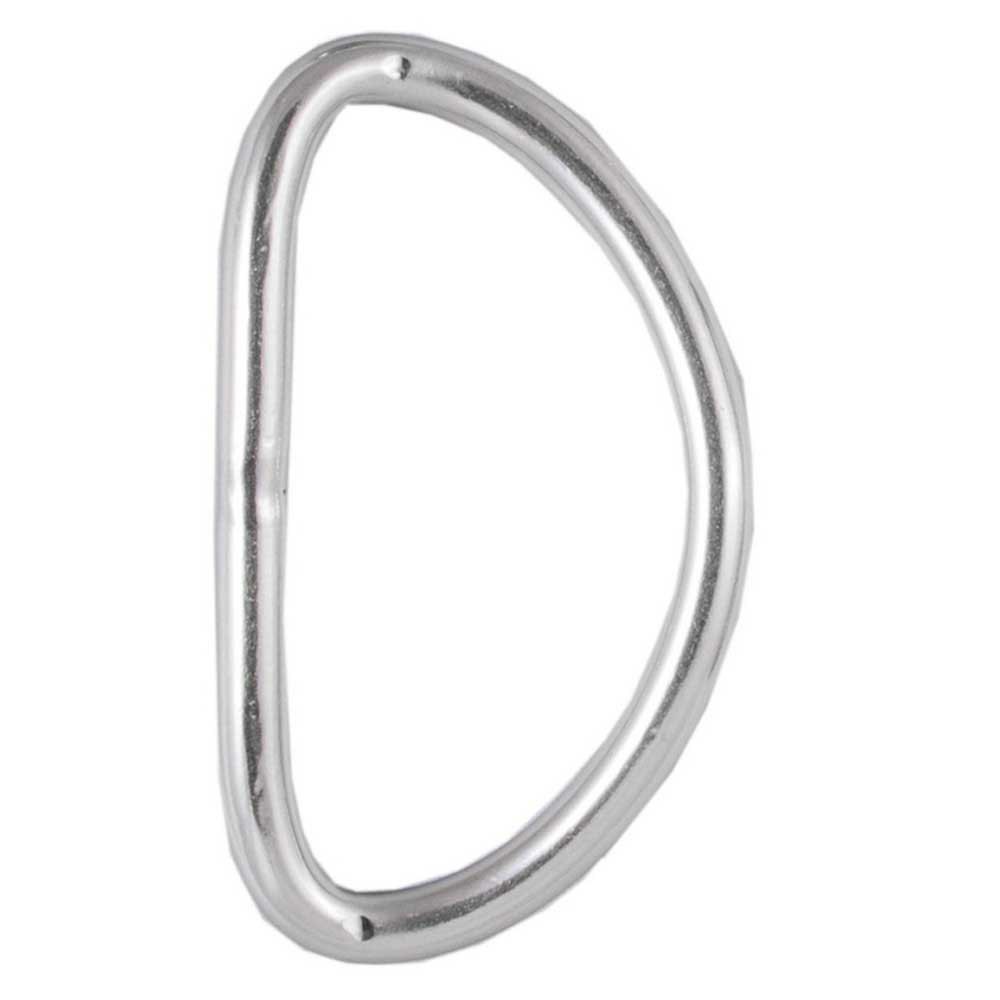 Dive Rite Bent Low Profile Steel Inox 5 Cm D-ring 10 Units Silber von Dive Rite