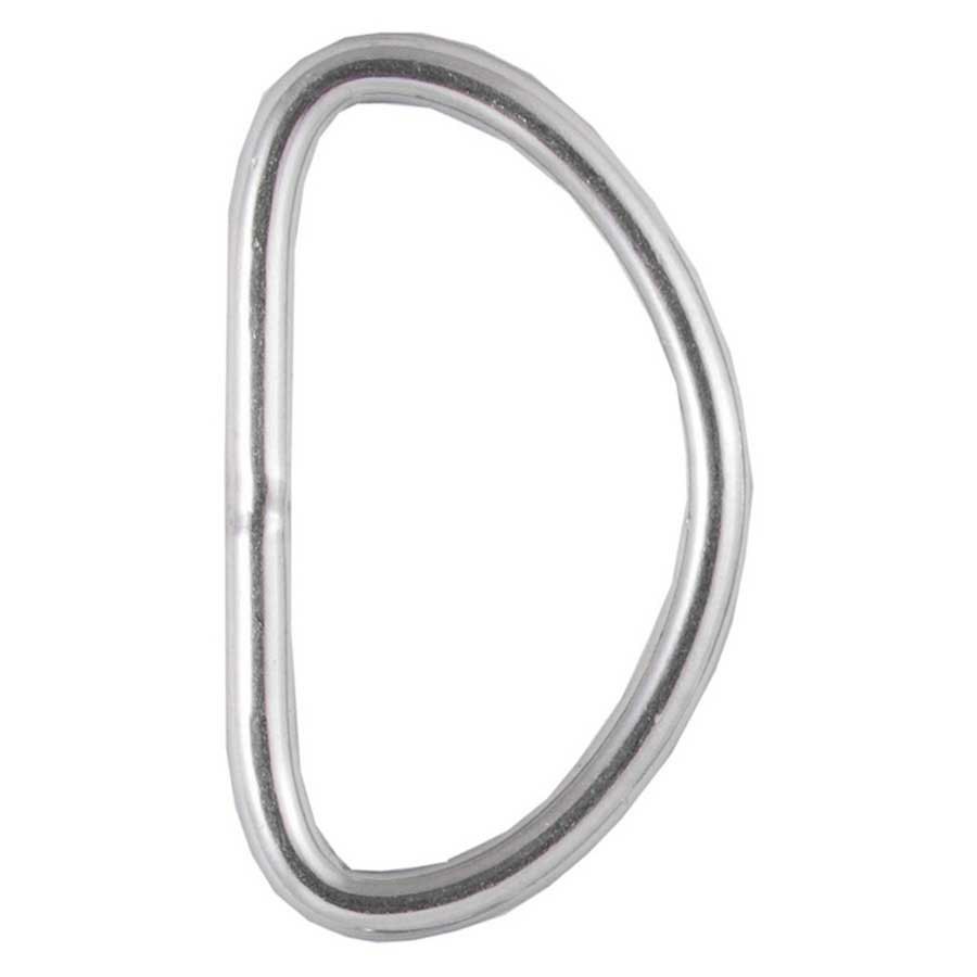 Dive Rite Low Profile Steel Inox 5 Cm D-ring 10 Units Silber von Dive Rite