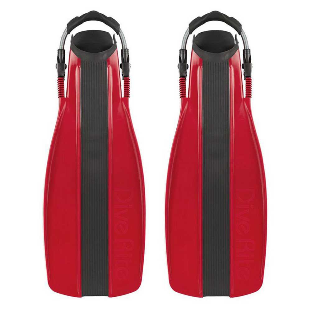 Dive Rite Xt Diving Fins Rot EU 43-46 von Dive Rite