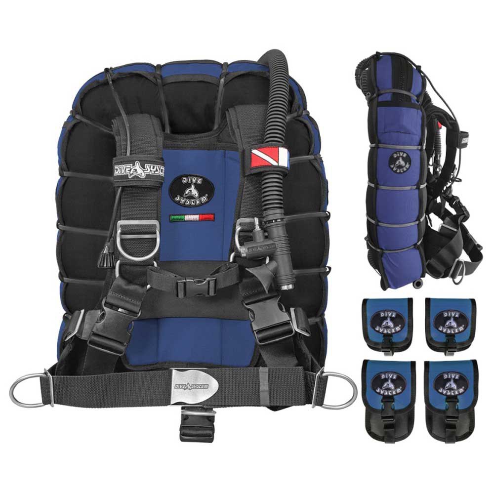 Dive System Fly Tech Wing Blau XS von Dive System