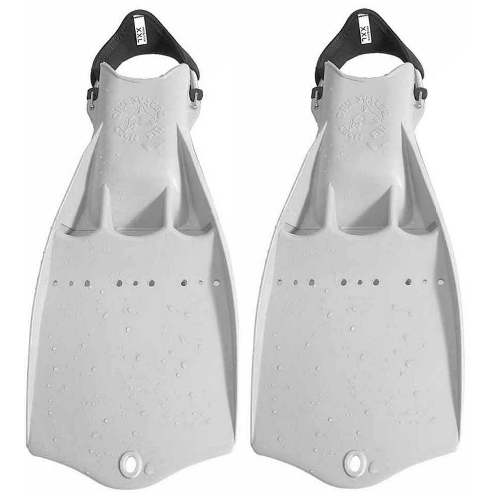 Dive System Tech Fins Durchsichtig EU 45-47 von Dive System