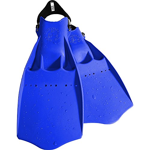 DiveSystem Tech Fin Flossen Technische Gummi, Blau, XS (EU 36 – 39) von DiveSystem