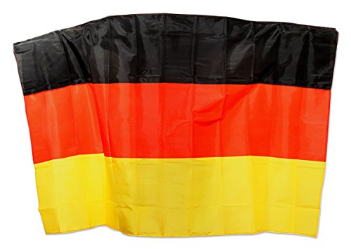 Diverse 1 x Fanumhang Deutschland Fanartikel Fahne Flagge Umhang Fan WM EM 90 x 145 cm von Diverse