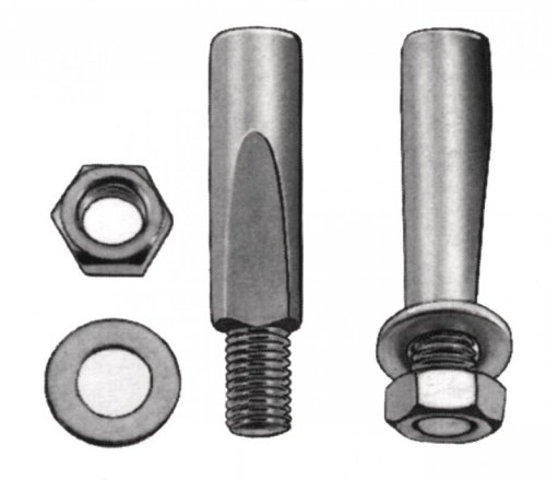 Günter Kurbel-Keil 9,5mm kurze Fläche Günter Kurbel-Keil 9,5mm kurze Fläche von Diverse