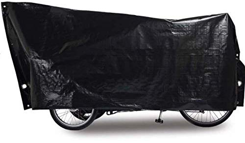 Vk International Unisex – Erwachsene Cargo Bike Vk Fahrradschutzhülle, Schwarz, Einheitsgröße von Diverse