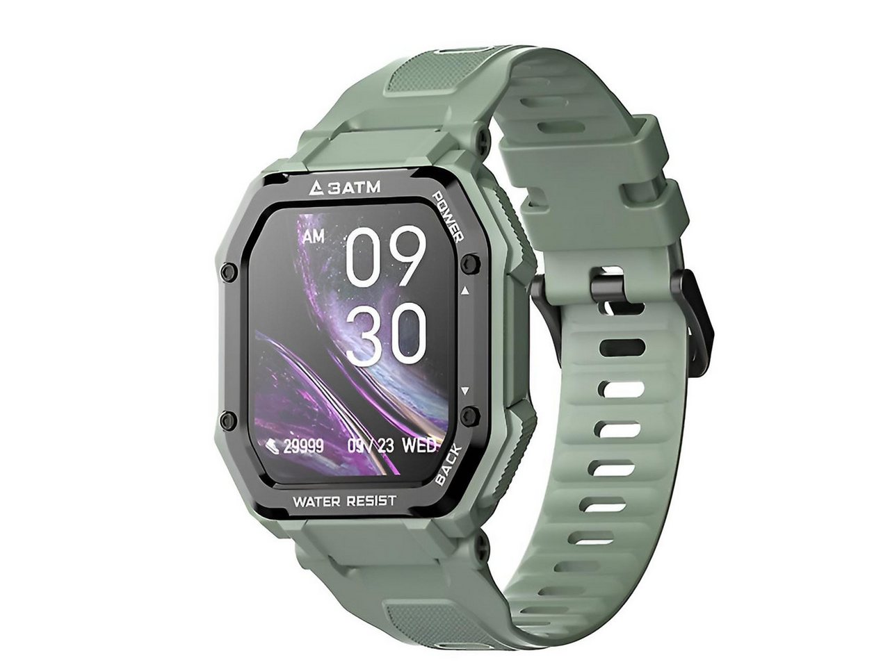 Diyarts Smartwatch (4,3 cm/1,69 Zoll) Sportuhr kompatibel für Android und iOS, Touchscreen Smartuhr, Wasserdicht mit Schlafmonitor Pulsmesser Schrittzähler Tracker von Diyarts