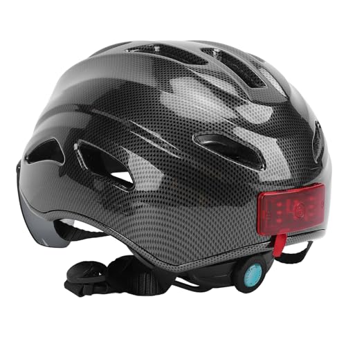 Intelligenter Helm mit 1080P-HD-Objektiv, Nahtlose Videoaufzeichnung Beim Radfahren, Integriertes WLAN und GPS, für Sicheres Radfahren, Passend für Einen Kopfumfang von 54–58 cm, von Diyeeni