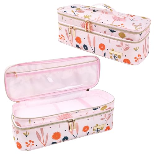 Dizdvizd Aufbewahrungstasche für Haartrockner, Kompatibel mit Dyson/Shark FlexStyle Tragbare Tragetasche, Doppellagige Organizer Taschen für Frisur-Werkzeug/Zubehör, Wasserdichter Reisetasche Dizdvizd Aufbewahrungstasche für Haartrockner, Kompatibel mit Dyson/Shark FlexStyle Tragbare Tragetasche, Doppellagige Organizer Taschen für Frisur-Werkzeug/Zubehör, Wasserdichter Reisetasche von Dizdvizd