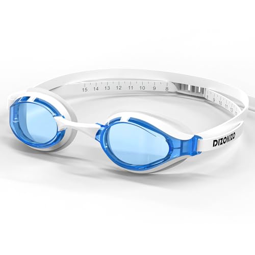 Dizokizo Schwimmbrille Kein Auslaufen Antibeschlag UV-Schutz Einstellbare Professionelle Schwimmbrille für Erwachsene Männer Frauen Dizokizo Schwimmbrille Kein Auslaufen Antibeschlag UV-Schutz Einstellbare Professionelle Schwimmbrille für Erwachsene Männer Frauen von Dizokizo