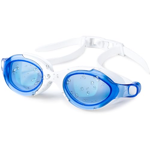 Dizokizo Schwimmbrille UV-Schutz Anti-Fog Wasserdichte Schwimmbrille Einfach einzustellen für Erwachsene Männer Frauen Dizokizo Schwimmbrille UV-Schutz Anti-Fog Wasserdichte Schwimmbrille Einfach einzustellen für Erwachsene Männer Frauen von Dizokizo