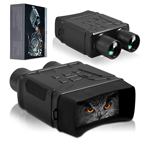 Nachtsichtgerät, R6 Digital Infrarot Nachtsicht Fernglas 300m Reichweite, 1080P Wildkamera Binokular für Jagd, Spotting, Überwachun Nachtsichtgerät, R6 Digital Infrarot Nachtsicht Fernglas 300m Reichweite, 1080P Wildkamera Binokular für Jagd, Spotting, Überwachun von Djioyer