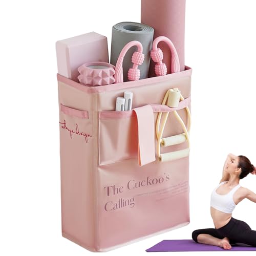 Djowyh Yogamatten-Korb, Yogamatten-Aufbewahrungskorb, Eckaufbewahrungs-Organizer für Trainingsgeräte, Aufbewahrungskorb für Yoga-Ausrüstung für Schaumstoffrolle, Yoga-Gurt und Widerstandsbänder Djowyh Yogamatten-Korb, Yogamatten-Aufbewahrungskorb, Eckaufbewahrungs-Organizer für Trainingsgeräte, Aufbewahrungskorb für Yoga-Ausrüstung für Schaumstoffrolle, Yoga-Gurt und Widerstandsbänder von Djowyh
