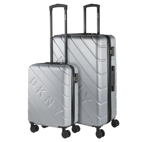 DKNY - Gepäck-Sets, Reisekoffer, Reisekoffer Set, Kofferset, Hartschalenkoffer, Trolley-Set, Luggage - Große Auswahl an Koffer & Trolleys für Jede Reise!, Silber von DKNY