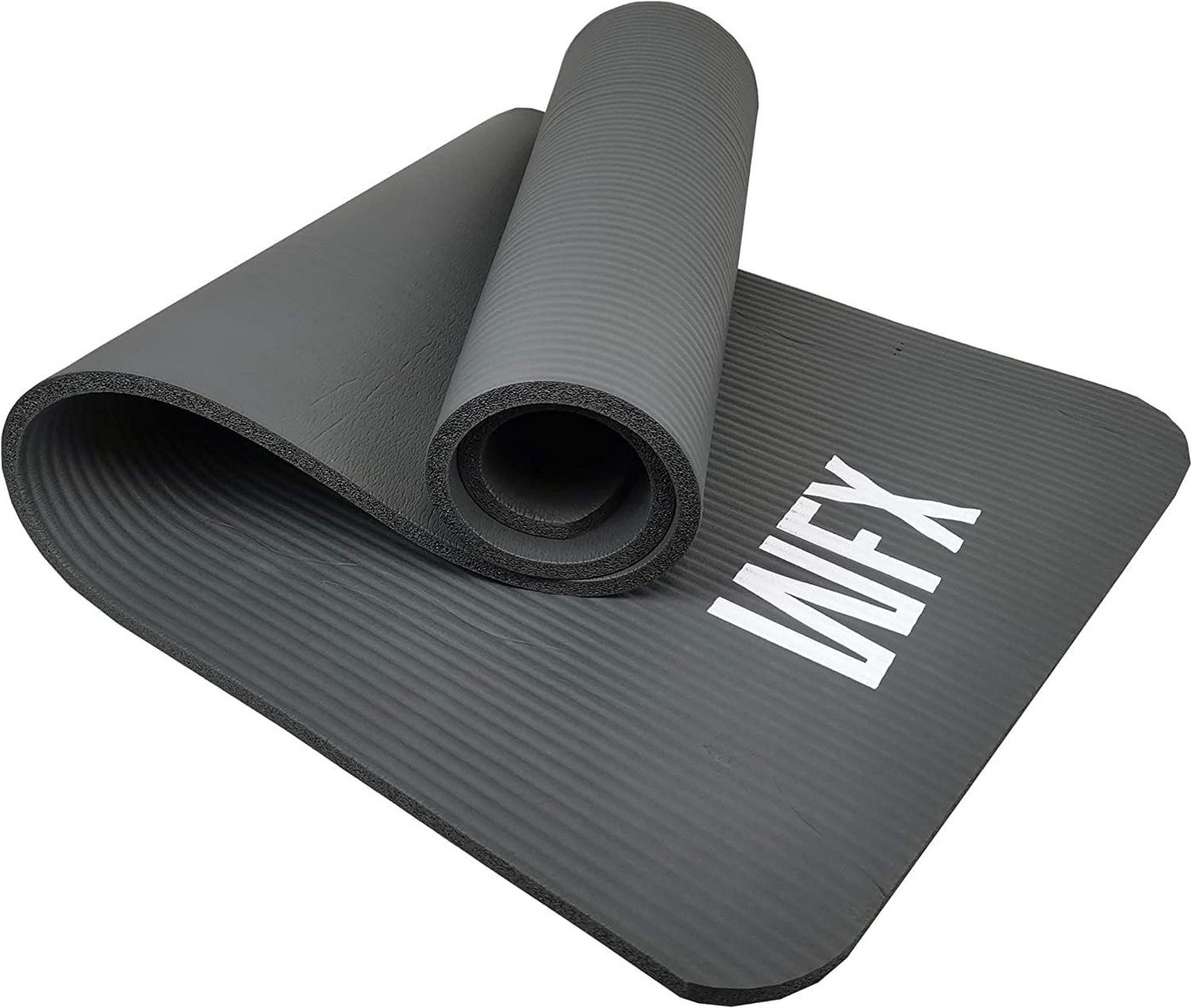 #DoYourFitness Yogamatte Yogini, Fitnessmatte 183x61x1 cm Grau Gymnastik Pilates von #DoYourFitness