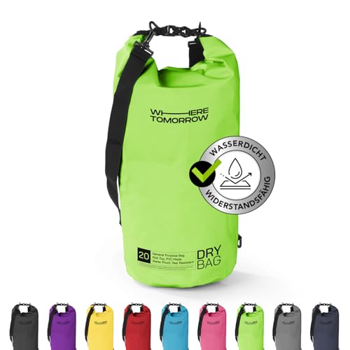 #DoYourOutdoor Where Tomorrow Dry Bag Tasche 5L grün | Wasserdichter Rucksack | Wasserfester Beutel & Packsack | Drybag ideal für Boot, Kajak, Angeln und Camping #DoYourOutdoor Where Tomorrow Dry Bag Tasche 5L grün | Wasserdichter Rucksack | Wasserfester Beutel & Packsack | Drybag ideal für Boot, Kajak, Angeln und Camping von #DoYourOutdoor