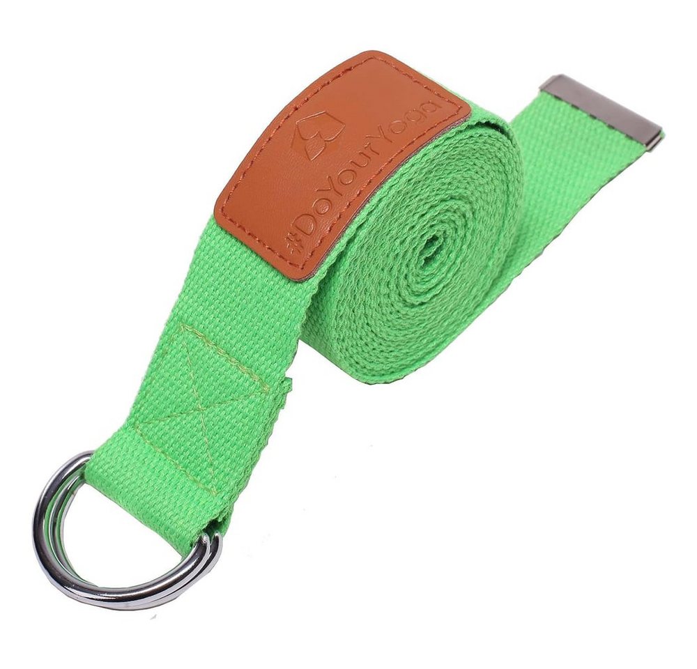 #DoYourYoga Yogagurt Amita, mit stabilem Ring-Verschluss für maximale Flexibilität bei Übungen #DoYourYoga Yogagurt Amita, mit stabilem Ring-Verschluss für maximale Flexibilität bei Übungen von #DoYourYoga