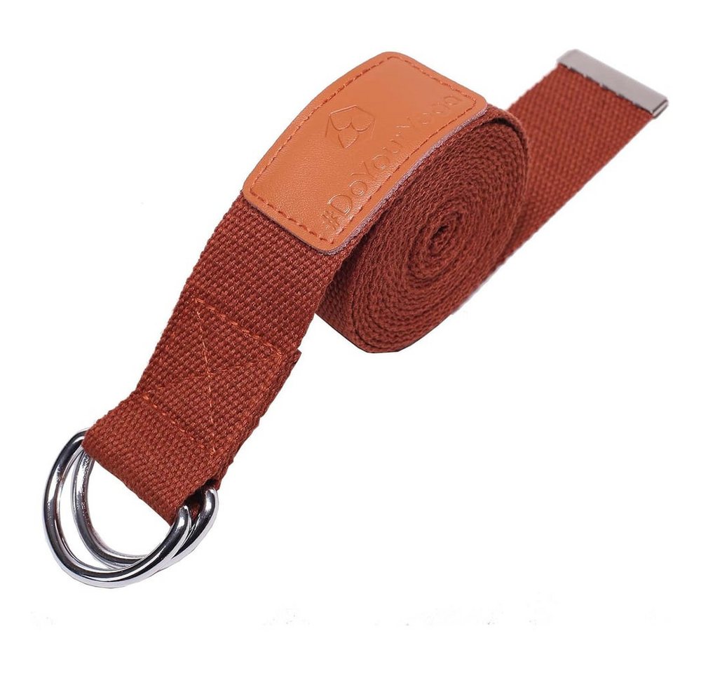 #DoYourYoga Yogagurt Amita, mit stabilem Ring-Verschluss für maximale Flexibilität bei Übungen #DoYourYoga Yogagurt Amita, mit stabilem Ring-Verschluss für maximale Flexibilität bei Übungen von #DoYourYoga