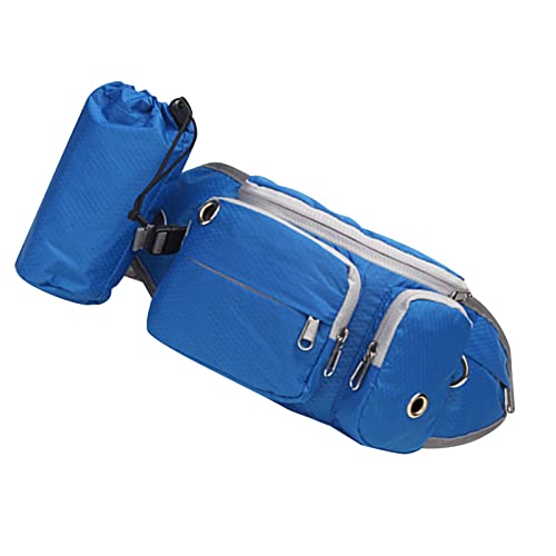 Hunde-Gürteltasche für Spaziergänge, Hunde-Leckerli-Beutel, Große Platz-Hunde-Gürteltasche, Multifunktionale Hunde-Leckerli-Trainingstasche, Hunde-Lauftasche, Hunde-Lauftasche von Doact