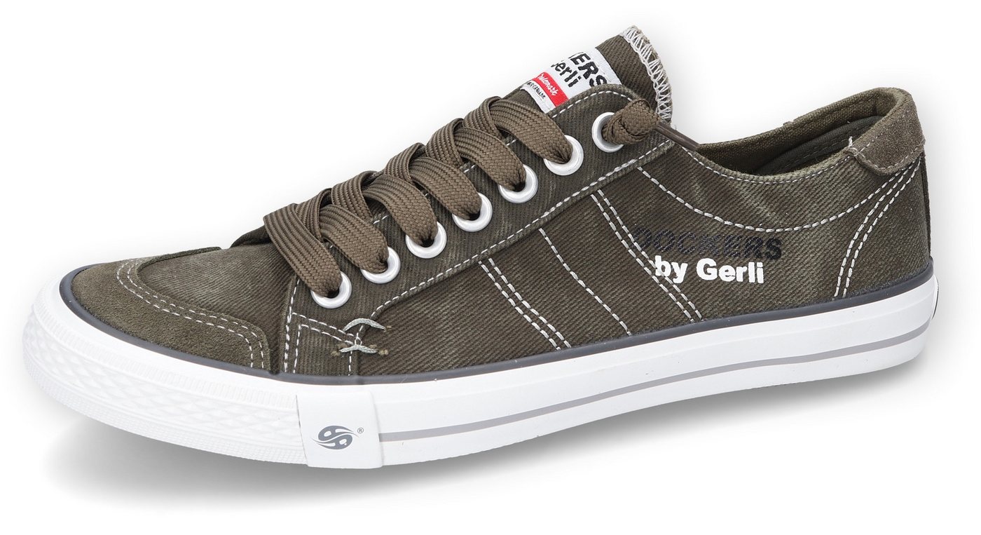 Dockers by Gerli Slip-On Sneaker, Freizeitschuh, Retro Sneaker, Fake Schnürung, in cooler Jeansoptik Dockers by Gerli Slip-On Sneaker, Freizeitschuh, Retro Sneaker, Fake Schnürung, in cooler Jeansoptik von Dockers by Gerli