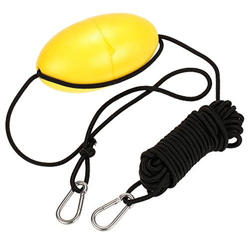 Docooler 1 Kayak Drift Anker, Abschleppseil, abschleppen, 9.1 m lang, Nylon Seil, Edelstahl Clips, Kajak Zubehör Docooler 1 Kayak Drift Anker, Abschleppseil, abschleppen, 9.1 m lang, Nylon Seil, Edelstahl Clips, Kajak Zubehör von Docooler