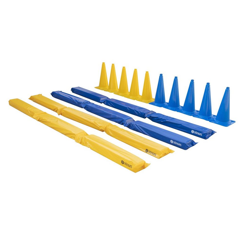 Dönges Outdoor-Spielzeug Pferdegasse gefülltes Set + 10er XXL Pylonen-Set 50 cm blau und gelb Dönges Outdoor-Spielzeug Pferdegasse gefülltes Set + 10er XXL Pylonen-Set 50 cm blau und gelb von Dönges