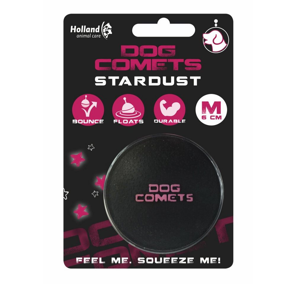 Dog Comets Tierball Ball Stardust Schwarz/Rosa M Dog Comets Tierball Ball Stardust Schwarz/Rosa M von Dog Comets