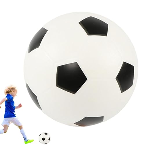 Doiyislem Leiser Fußball - 21 cm Weicher Fußball, Innovativer Leiser -Fußball, Weicher, Springender Trainings-Fußball, Geräuscharmer -Fußball Für Drinnen Und Draußen, Für Kinder, Jungens Und Ädchen von Doiyislem