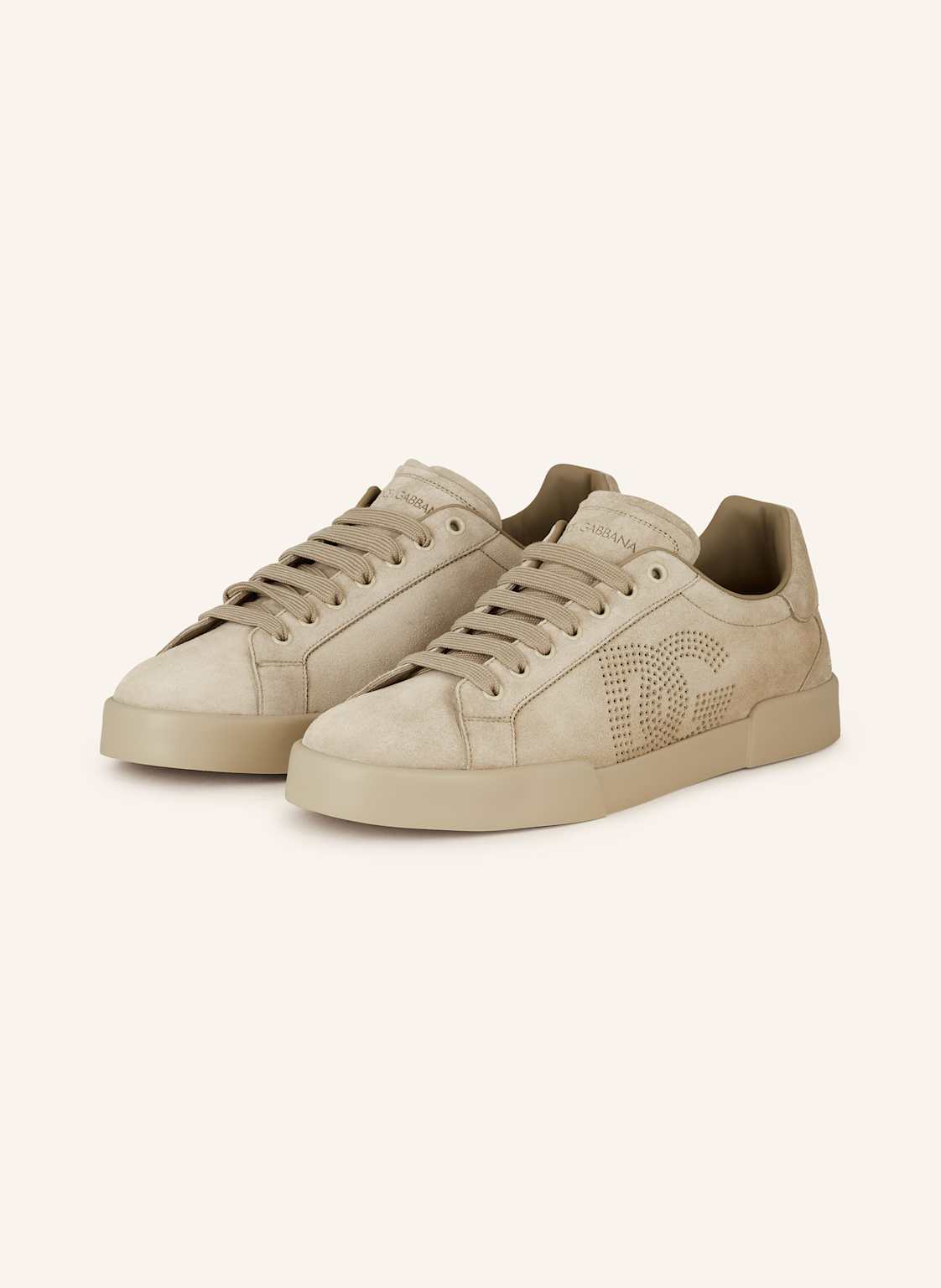 Dolce & Gabbana Sneaker Portofino beige von Dolce & Gabbana