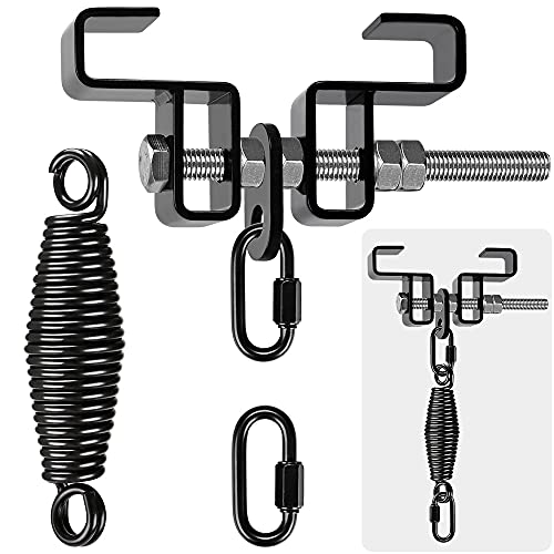 Dolibest Boxsack I-Beam Aufhänger, Boxsack Halterung Balken Schwenkbar Verstellbar 9.4-17cm Einzelne Klemme Sandsack Befestigung Karabiner mit 5mm Feder für Indoor Outdoor Muay Thai Training,Bis 408kg Dolibest Boxsack I-Beam Aufhänger, Boxsack Halterung Balken Schwenkbar Verstellbar 9.4-17cm Einzelne Klemme Sandsack Befestigung Karabiner mit 5mm Feder für Indoor Outdoor Muay Thai Training,Bis 408kg von Dolibest