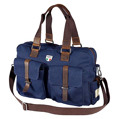Dolomite Unisex-Erwachsene Bolsa Sessanta Canvas Messanger Stofftasche, blau, Einheitsgröße Dolomite Unisex-Erwachsene Bolsa Sessanta Canvas Messanger Stofftasche, blau, Einheitsgröße von Dolomite