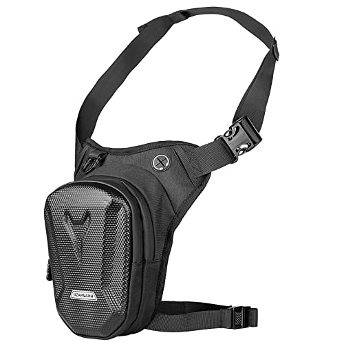 Domasvmd Outdoor-Oberschenkeltasche, wasserdicht, Bauchtasche, Motorradfahren, Hüfttasche, Oberschenkeltasche, Unisex, Beintasche, Oberschenkeltasche, wasserdicht, Radfahren, Oberschenkeltasche für von Domasvmd