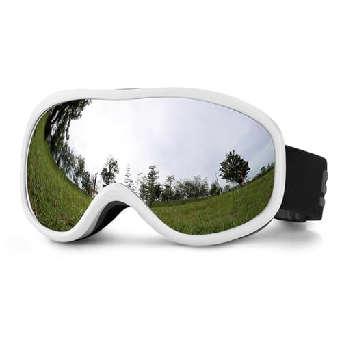 Skibrille, UV-Schutz, Snowboardbrille, Anti-Beschlag-Doppelschicht-Skibrille, Outdoor-Sport, Skibrille für Herren und Damen, Snowboardbrille, doppellagig, UV-Schutz, Outdoor-Sportbrille von Domasvmd
