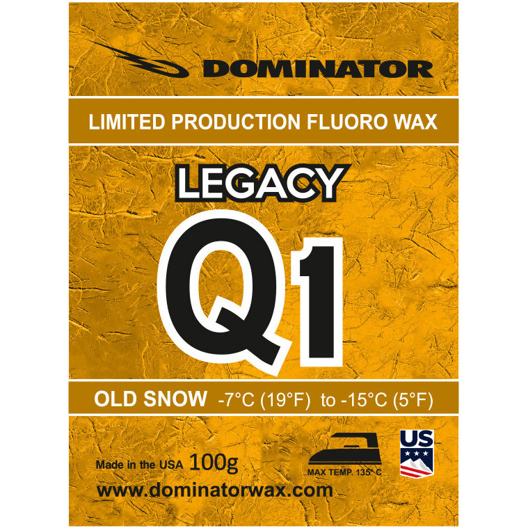 Dominator Legacy Q1 Old Snow (100g) von Dominator Wax