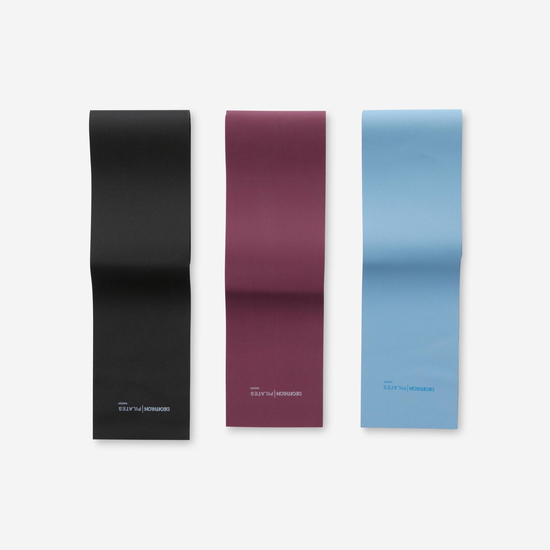 Fitness Band Trainingsband Pilates 3er Set 2 kg 3 kg 4 kg Fitness Band Trainingsband Pilates 3er Set 2 kg 3 kg 4 kg von Domyos