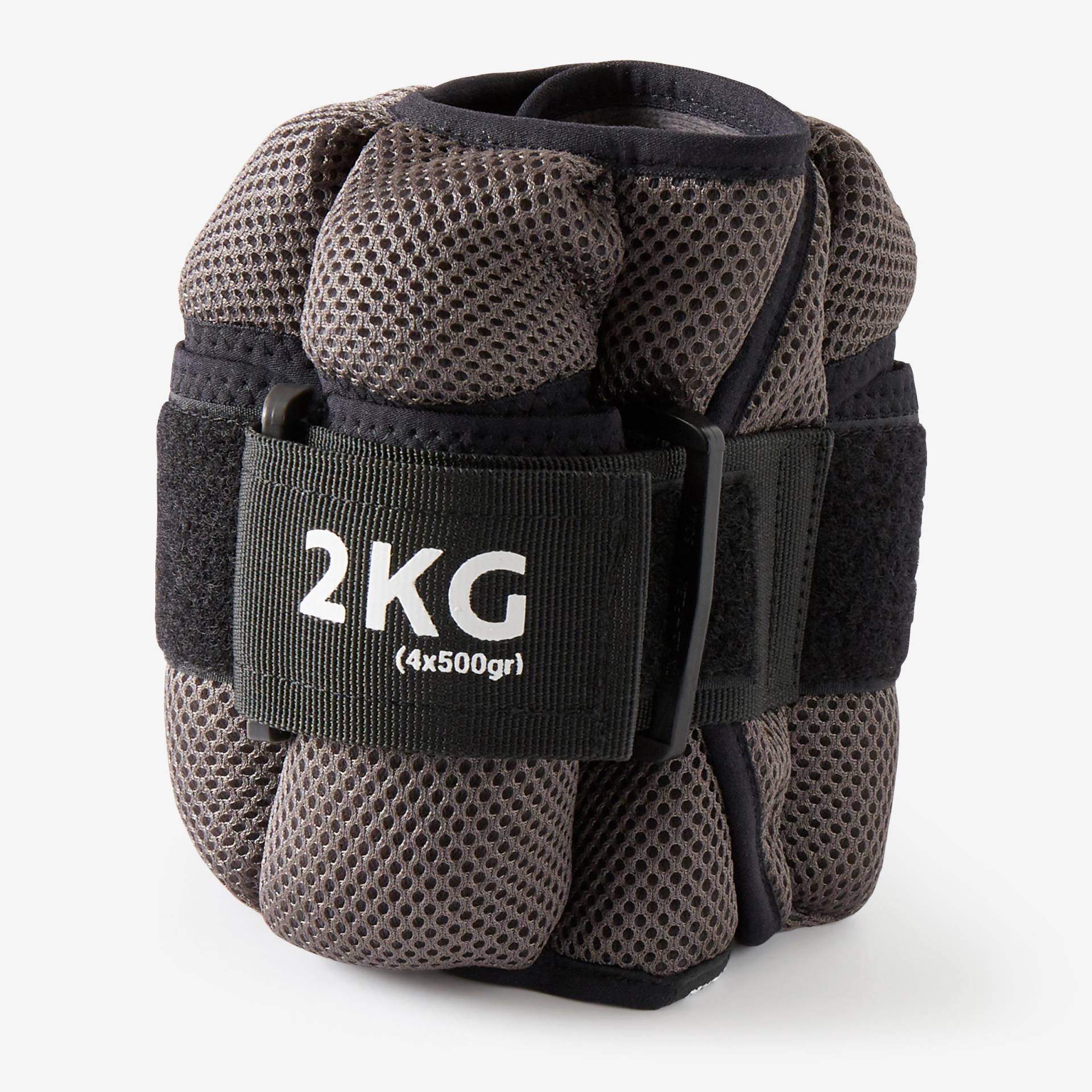 Gewichtsmanschetten Hand- und Fußgelenke verstellbar 2 × 2 kg - grau Gewichtsmanschetten Hand- und Fußgelenke verstellbar 2 × 2 kg - grau von Domyos