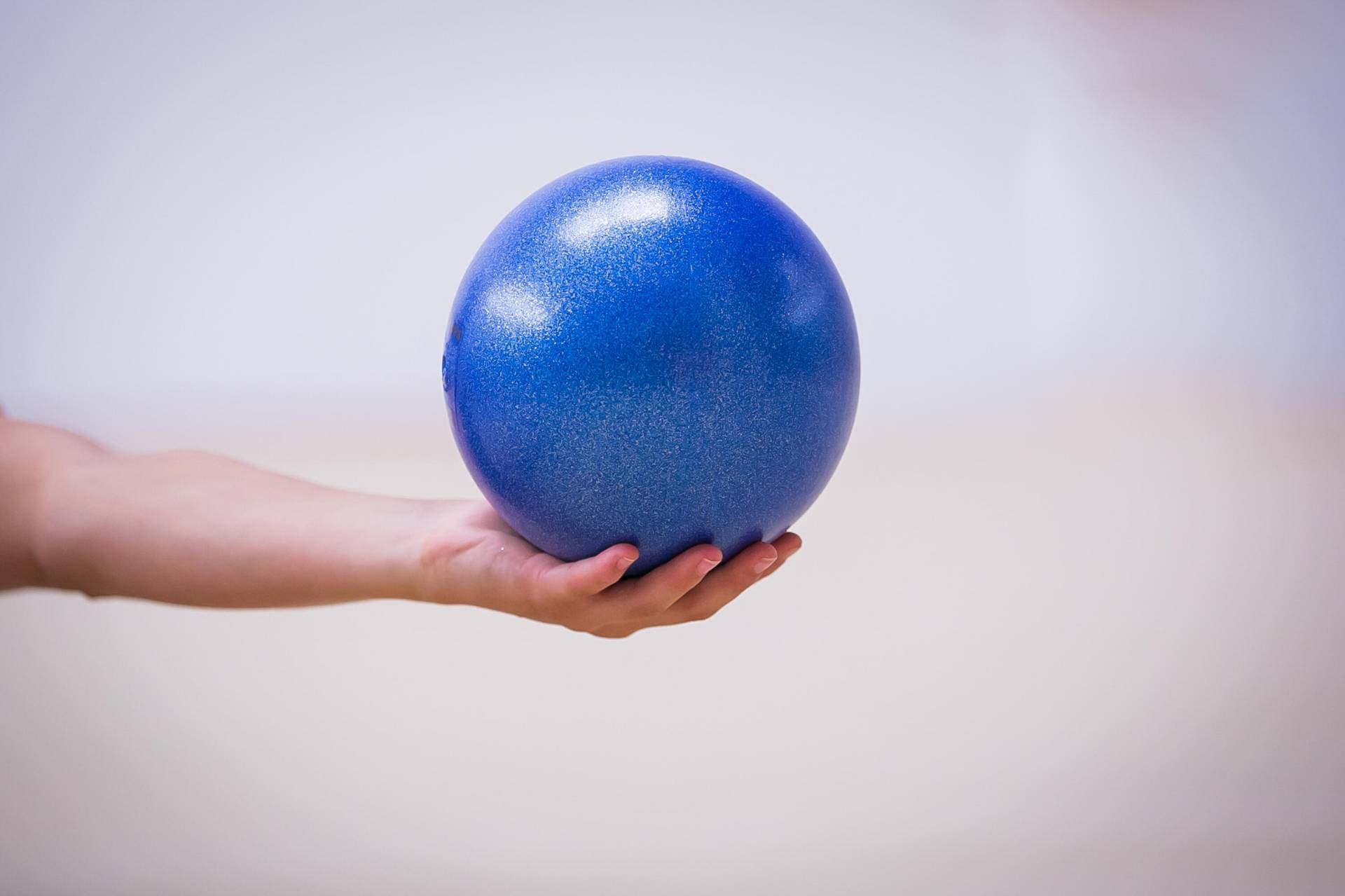 Gymnastikball RSG 185 mm - blau Gymnastikball RSG 185 mm - blau von Domyos