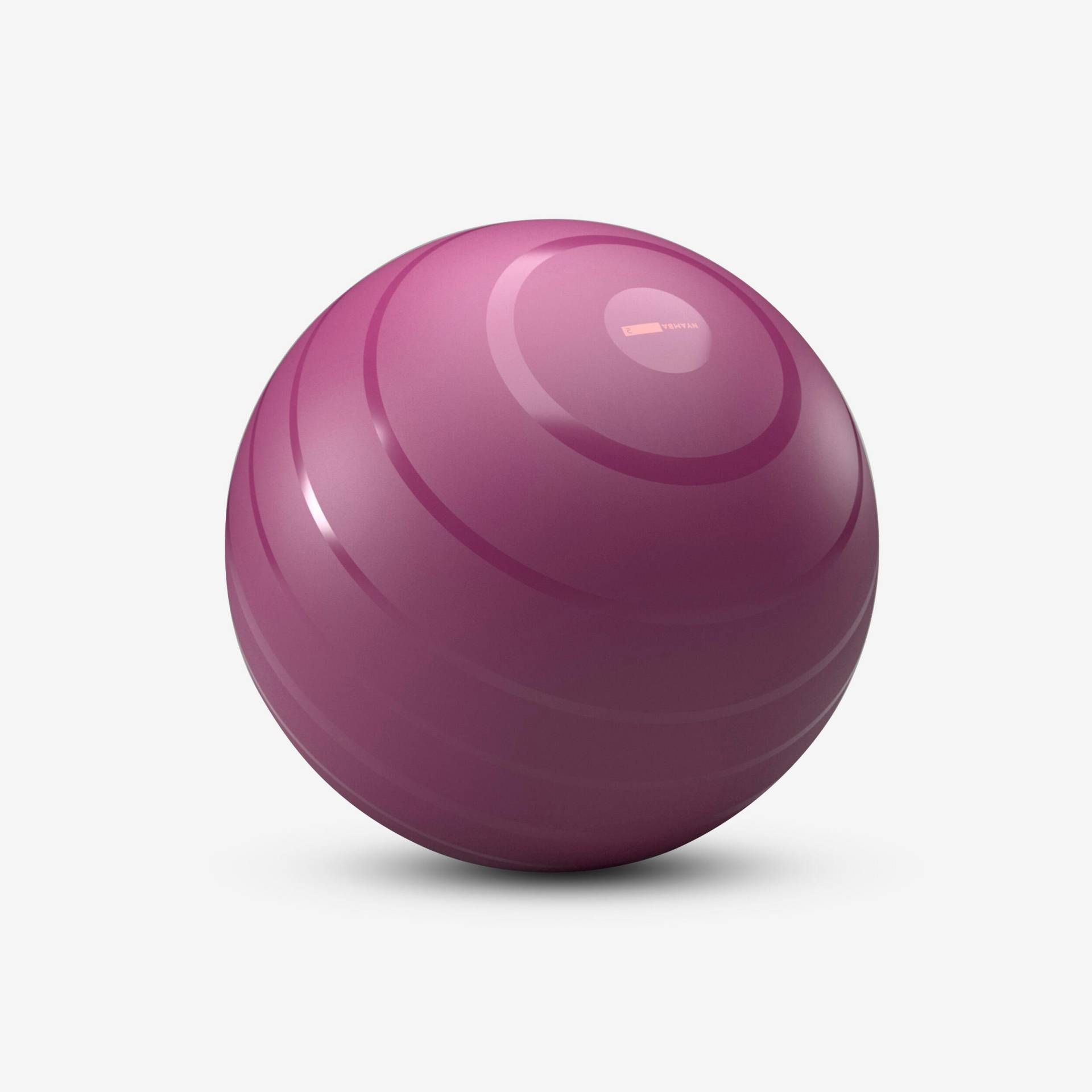 Gymnastikball robust Grösse 3 / 75 cm - rosa von Domyos
