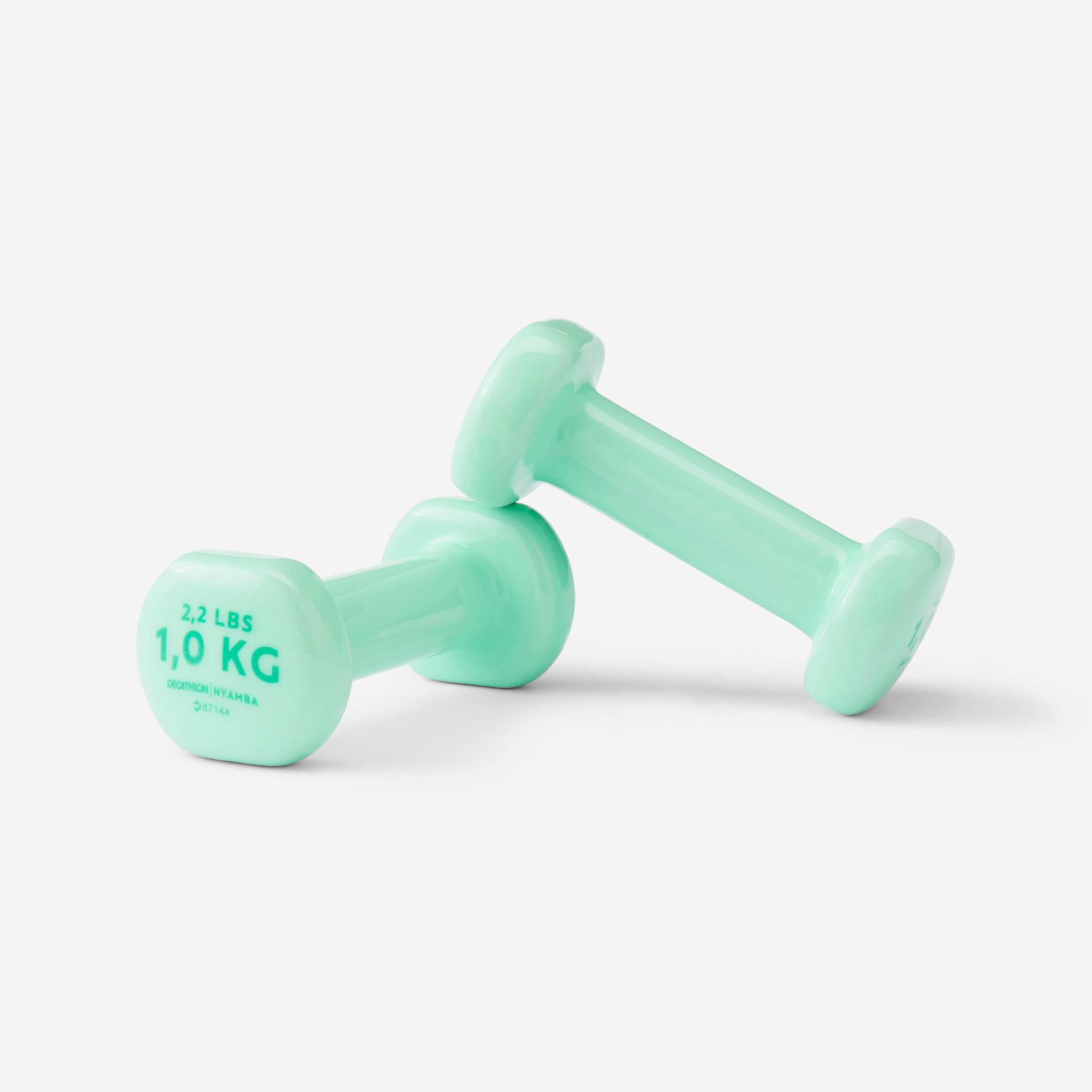 Hantelset 2 × 1 kg - grün Hantelset 2 × 1 kg - grün von Domyos