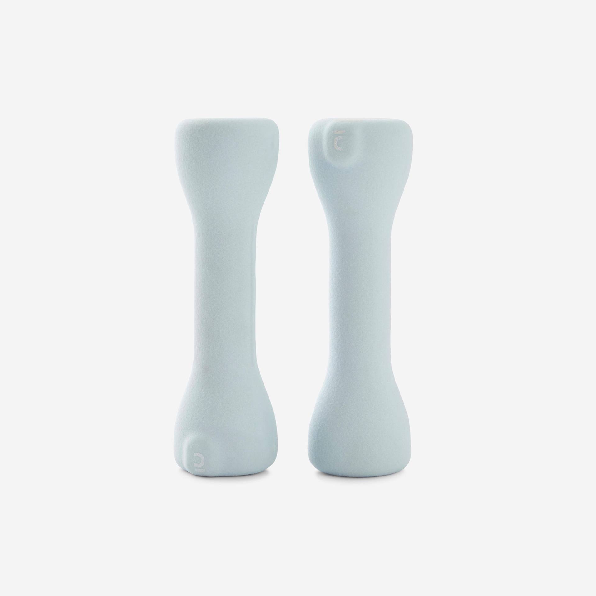 Hantelset 2 × 2 kg - Easy blau Hantelset 2 × 2 kg - Easy blau von Domyos